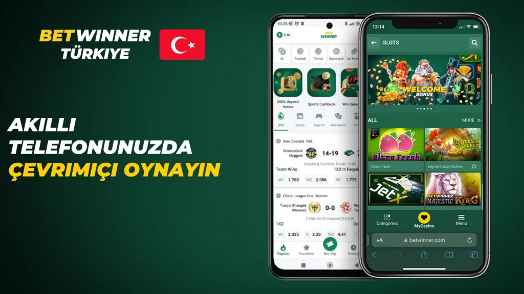 Betwinner mobil uygulama