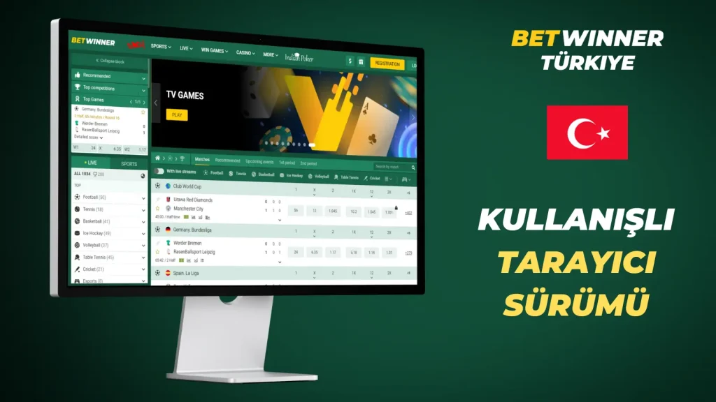 Betwinner para yatırma